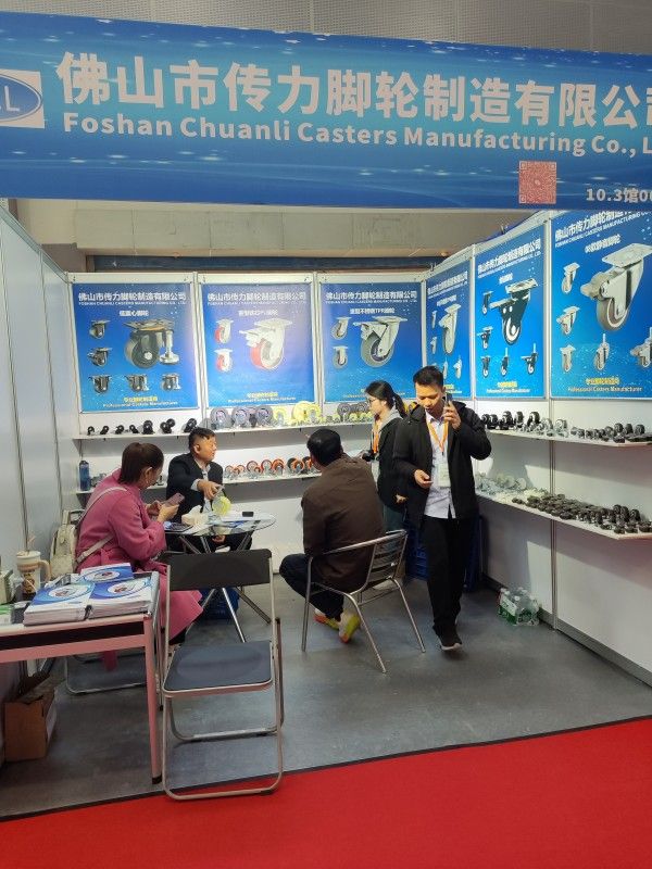 CMCL Casters brilla en la exposición de equipos y suministros del hotel Guangzhou 2024: mostrando innovación y asociaciones de fortalecimiento