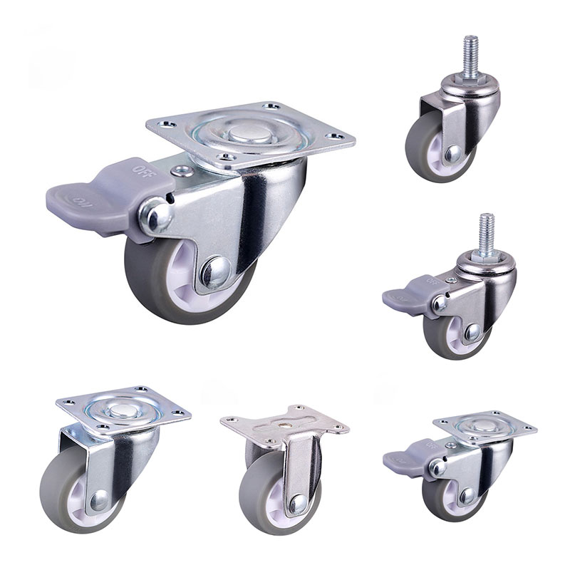Ruedas para muebles sin rodamiento