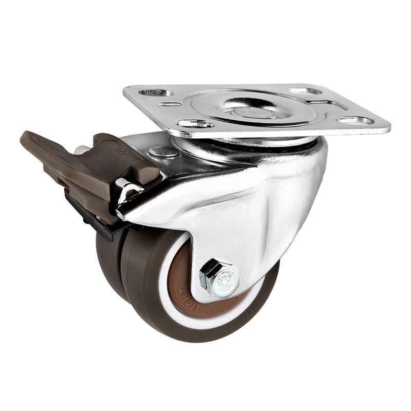 Furniture Casters 2 inch Dual Wheels